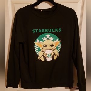 Starbucks Grogu shirt
